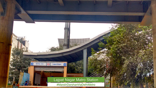 Lajpat Nagar Metro Station