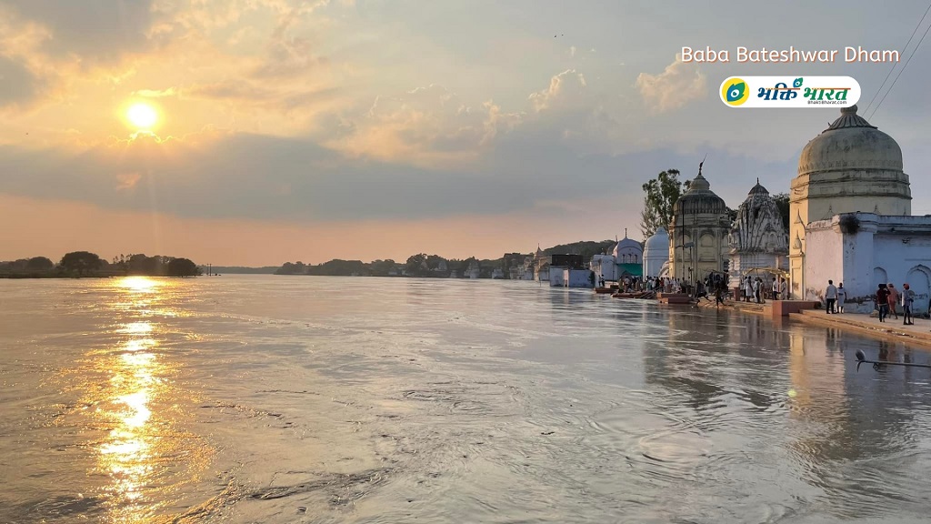 Flood situation in Agra: Flood threat in Bateshwar, many temples submerged