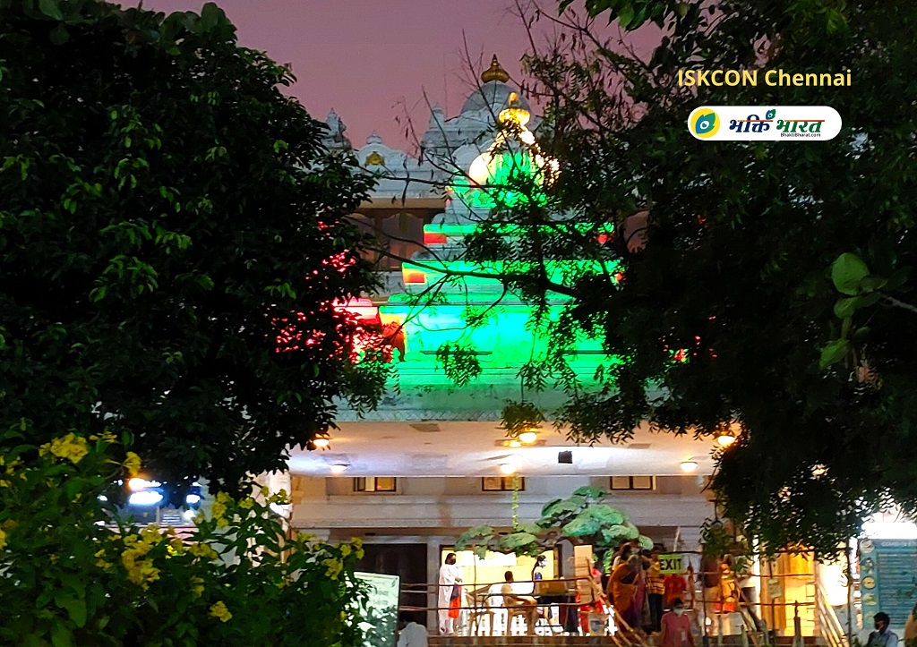 ISKCON Chennai () - ISKCON Hare Krishna Land Bhakti Vedanta Swami Road Off ECR, Akkarai,Sholinganallur Chennai Tamil Nadu