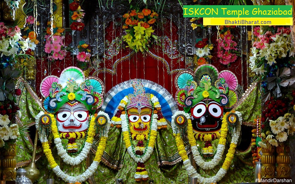 ISKCON Temple Ghaziabad () - R-11/35 Block 11 Raj Nagar Ghaziabad Uttar Pradesh