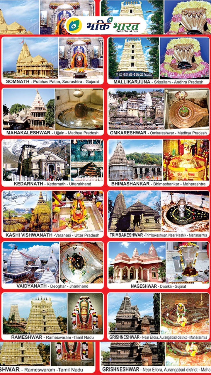 Jyotirlinga Names - Web Stories - BhaktiBharat.com